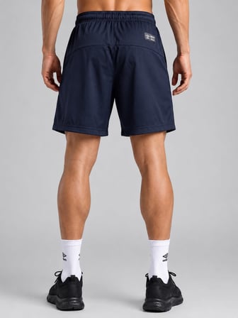 UMBRO Woven Erkek Lacivert Fermuar Cepli Antrenman Şortu TM0016