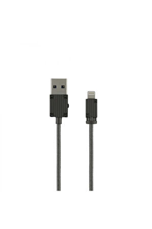 Metal Tel Hasır Örgülü Sarj Kablosu Samsung,xiaomi,huawei Uyumlu(kırılmalara Dayanıklı Metal Tasarım