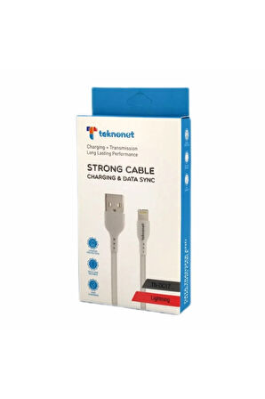 Lightning Beyaz 1 Metre Kablo Apple Şarj Ve Data Kablo Kablosu Ipod,iphone Uyumlu