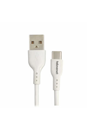 Samsung,xiaomi,huawei,asus,honor,oppo Realme,casper Uyumlu 1 M Usb Type-c Şarj Ve Data Kablosu