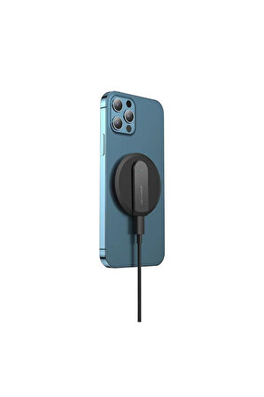Apple Samsung Için Kablosuz Şarj Aleti 15w Kablosuz Hızlı Sarj(oto Şarj Kesme+stand Olarak Kullanım)
