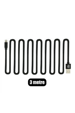 Laptop 3 M Şarj Kablosu Iphone Uyumlu(65w Kararlı Voltaj+kaymayan Naylon Kumaş+hızlı Şarj Özellik)