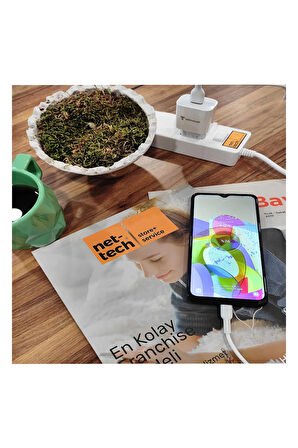 Iphone,ipad Uyumlu Mfi Onaylı Hızlı Şarj Özelikli Lightning Kablo + Şarj Aleti (kablo Dahil)
