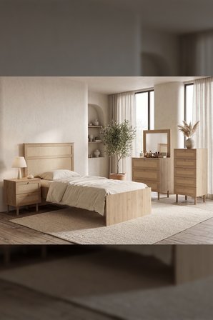 Baru Aynalı Şifonyer Y:142 G:75 D:41 / Cadiz