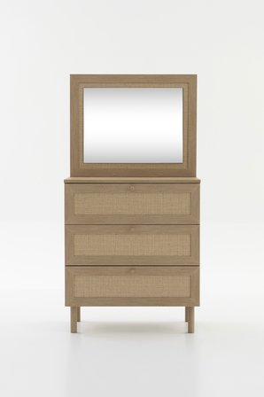 Baru Aynalı Şifonyer Y:142 G:75 D:41 / Cadiz