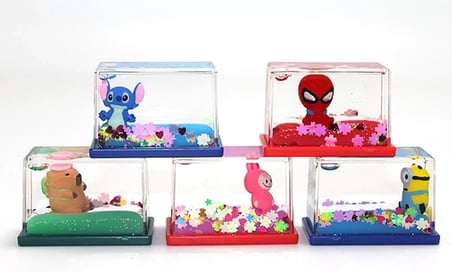 Batmayan Karekterler Figür Spiderman, Labubu,kapibara, Stitch, Minion  Alk5276