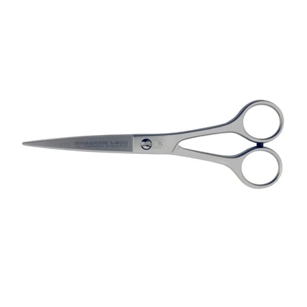1278 M-539 Metal Saplı Düz Saç Makası No: 6,5 İnç / 16,51 Cm - Paslanmaz Çelik