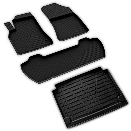 Citroen Berlingo Combi SX Ferrous 4D Paspas  ve 3D Bagaj Havuzu 2008 2019