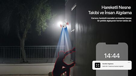 Akıllı Dış Ortam Kamerası 1080p Smart Outdoor Camera