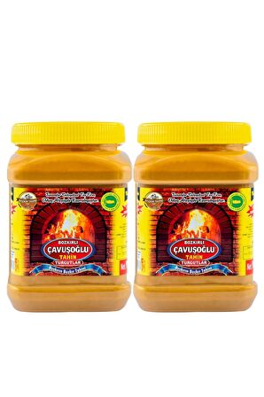 Odun Ateşinde Kepeksiz Bozkır Tahini 930g x 2