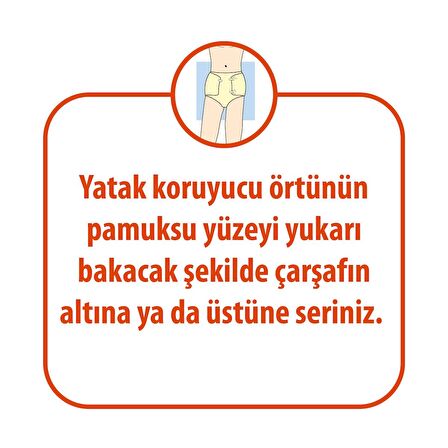 Freshlife Yatak Koruyucu Örtü 60x90 cm 10 (10 Adet)