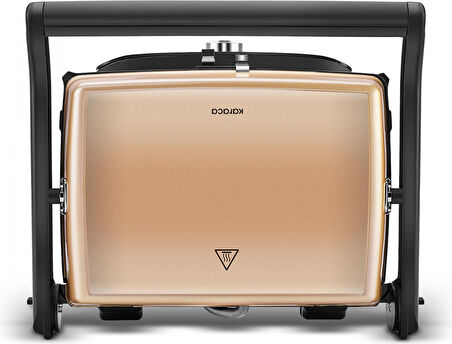 Karaca Gastro Grill Glass Premium 2400W Tost Makinesi Mineral Gold