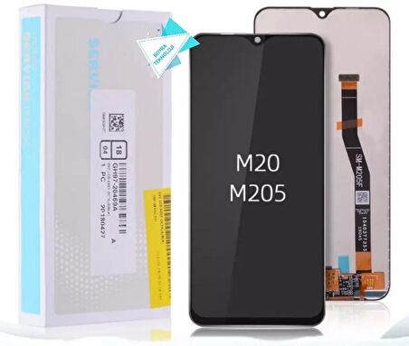 Samsung Galaxy M20 SERVİS ORİJİNALİ  Lcd SM - M205F Ekran Dokunmatik