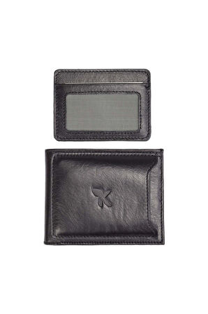 Hakiki Deri Siyah Cüzdan C227-01