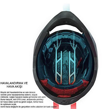 NEXX SX.100 Enigma Kapalı Kask Mat Siyah-Beyaz