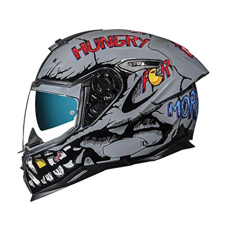 Nexx SX.100R Hungry Miles Full Face Motosiklet Kaski