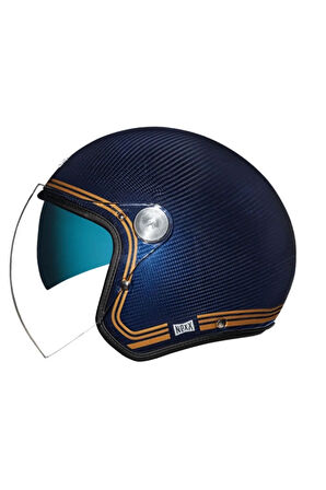 X.g20 Lıgnage Karbon Mavi-sarı Kask