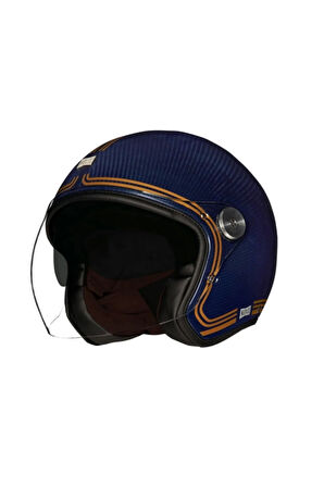 X.g20 Lıgnage Karbon Mavi-sarı Kask