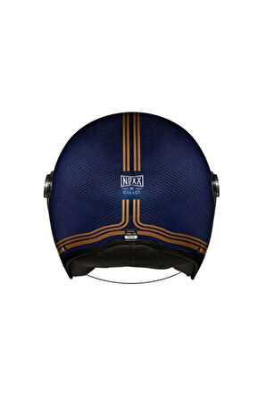 X.g20 Lıgnage Karbon Mavi-sarı Kask