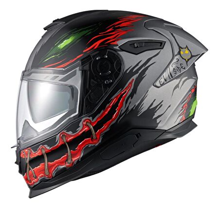 Nexx Y.100R Night Rider Kapalı Motosiklet Kaskı