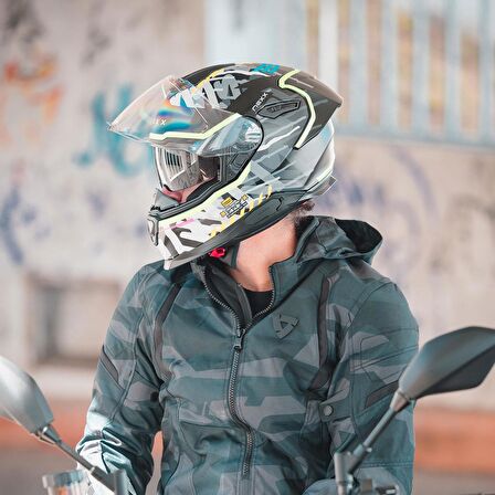 Nexx Y.100R Urbangram Kapalı Motosiklet Kaskı