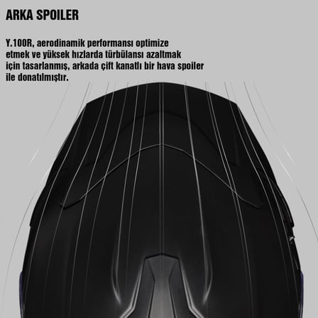 Nexx Y.100R Night Rider Kapalı Motosiklet Kaskı