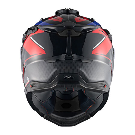 NEXX X.WED 3 GOBI KIRMIZI-MAVİ KASK