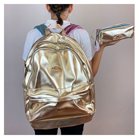 Miss Lemonade Sırt Çantası Metallic Gold 63423