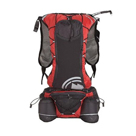 Berg Lynx Trekking 50+10 lt Su Geçirmez Outdoor Sırt Çantası Kırmızı