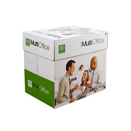 Multi Office Fotokopi Kağıdı 2500 LÜ A4 80 GR (stressiz kağıt) (5 PAKET) (1 KOLİ)