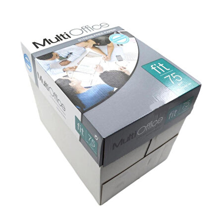 Multi Office Fotokopi Kağıdı 2500 LÜ A4 75 GR (stressiz kağıt) (5 PAKET) (1 KOLİ)
