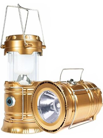 Gold Orıon El Feneri Işıldak Fanus 6+1 Şarjlı Led Or-5900T Büyük