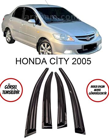 Balp Honda City Cam Rüzgarlığı 4lü 2005 