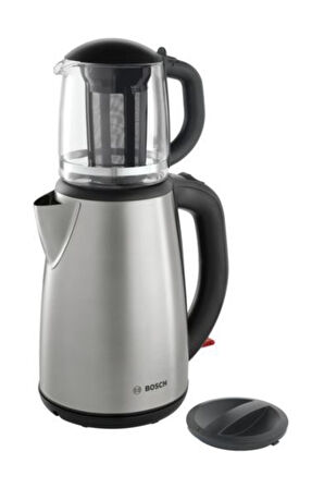 Bosch TTA5603 Çay Makinesi Cam Demlikli Çelik Tea Maker