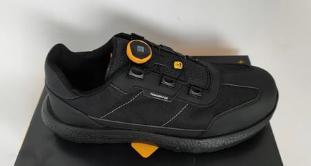 Toworkfor Zero All Black Fast Fit | S3S | SR | ESD Kompozit Burun İş Ayakkabısı