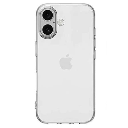 Apple iPhone 16 Kılıf Lüx Şeffaf Silikon