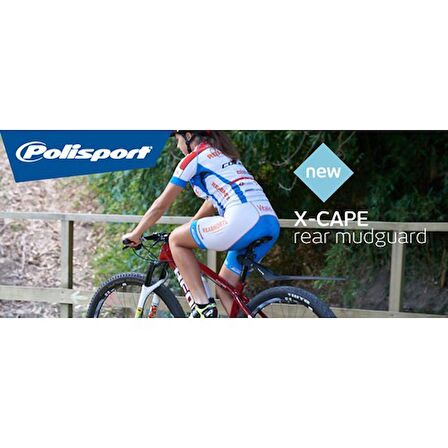 Polisport X-Cape Arka Çamurluk 27.5-29 Siyah