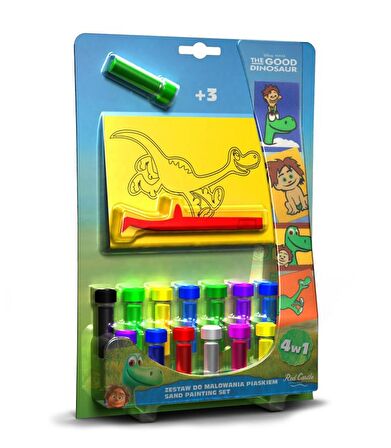 Eğitici ve Eğlenceli Kum Boyama Seti-Disney İyi Bir Dinozor FM-13