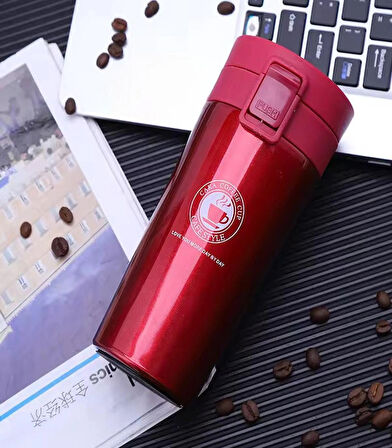 380 ML Termal Kupa Çift Duvar Paslanmaz Çelik Kahve Fincanı Termos Su Şişesi Çay sızdırmaz Kupa 
