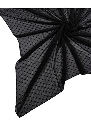 Mısırlı Eşarpları Düz Renk Pıt Pıt Krep Eşarp