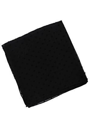 Mısırlı Eşarpları Düz Renk Pıt Pıt Krep Eşarp