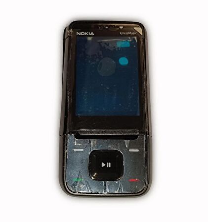 Nokia 5610 Kasa Kapak 5610 Siyah Orta Kasa Ön Kapak Arka Kapak Tuş Takımı