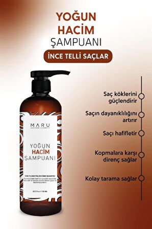 İnce Telli Saçlar Için (VOLUME) Hacim Veren Şampuan 750 ml