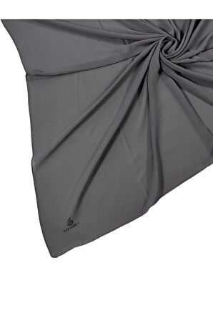 Mısırlı Eşarpları Düz Renk Krep Eşarp 110x110 Cm