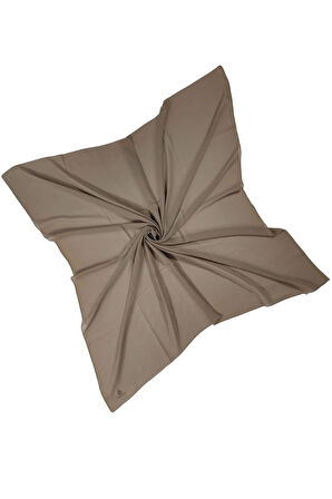 Mısırlı Eşarpları Düz Renk Krep Eşarp 110x110 Cm