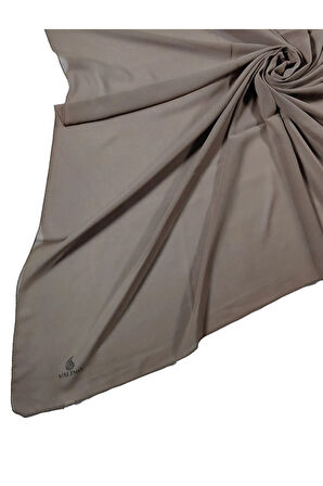 Mısırlı Eşarpları Düz Renk Krep Eşarp 110x110 Cm