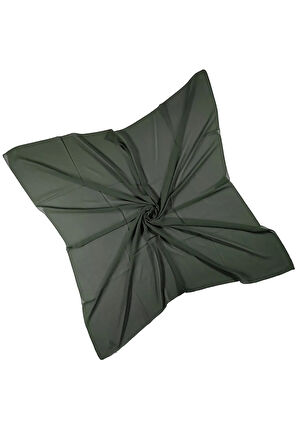 Mısırlı Eşarpları Düz Renk Krep Eşarp 110x110 Cm