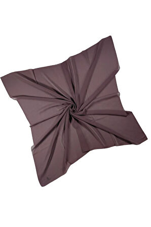 Mısırlı Eşarpları Düz Renk Krep Eşarp 100x100 Cm
