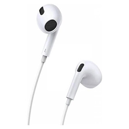 Baseus Hd Mikrofonlu Kulakiçi Kablolu Type-C Kulaklık Ergonomik Tasarım 