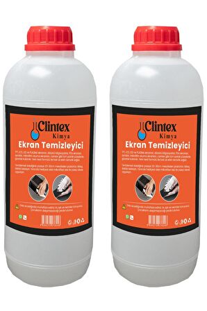 Clintex Kimya Lcd, Led, Ekran Gözlük Temizleyici 2x1 Lt